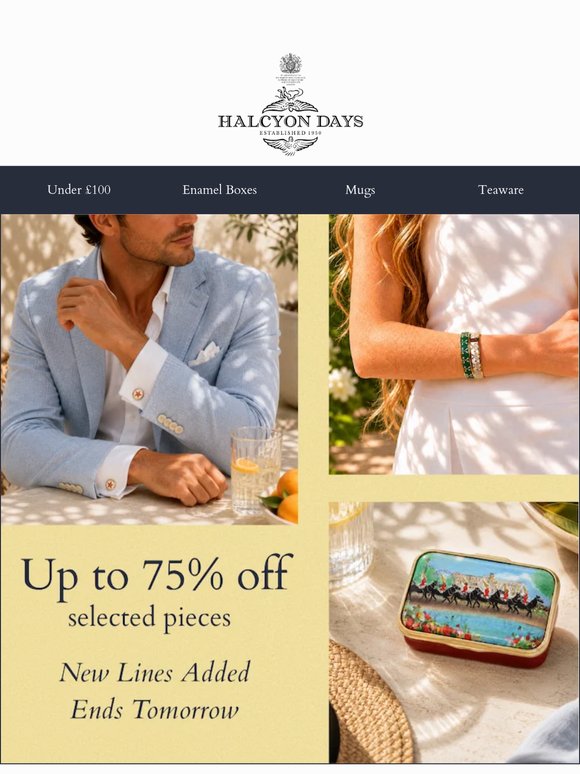 New Additions to the Bank Holiday Sale