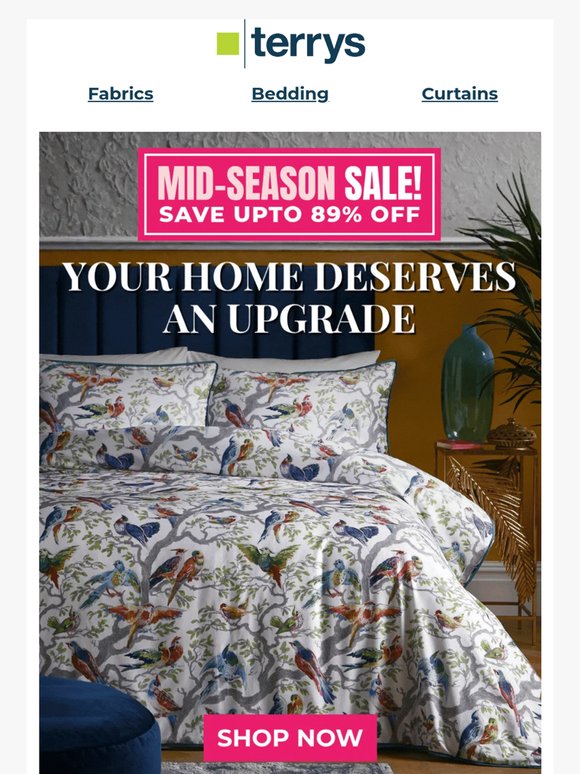 🏷️ Mid Season Sale Await You!
