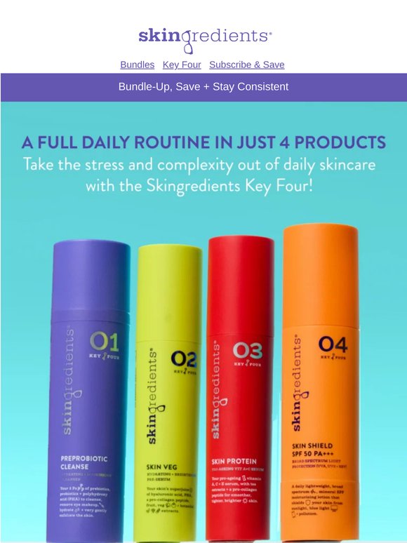 Your Full Routine, In One Simple Bundle