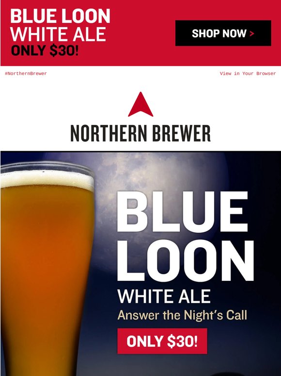 This Weekend’s Blue Moon Calls for a Blue Loon 🍺
