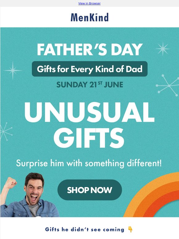 The Unusual Gift Edit for Dad 👀