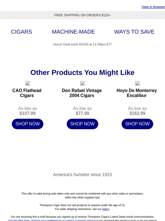 Bundles Starting As Low As $1.40/Stick!