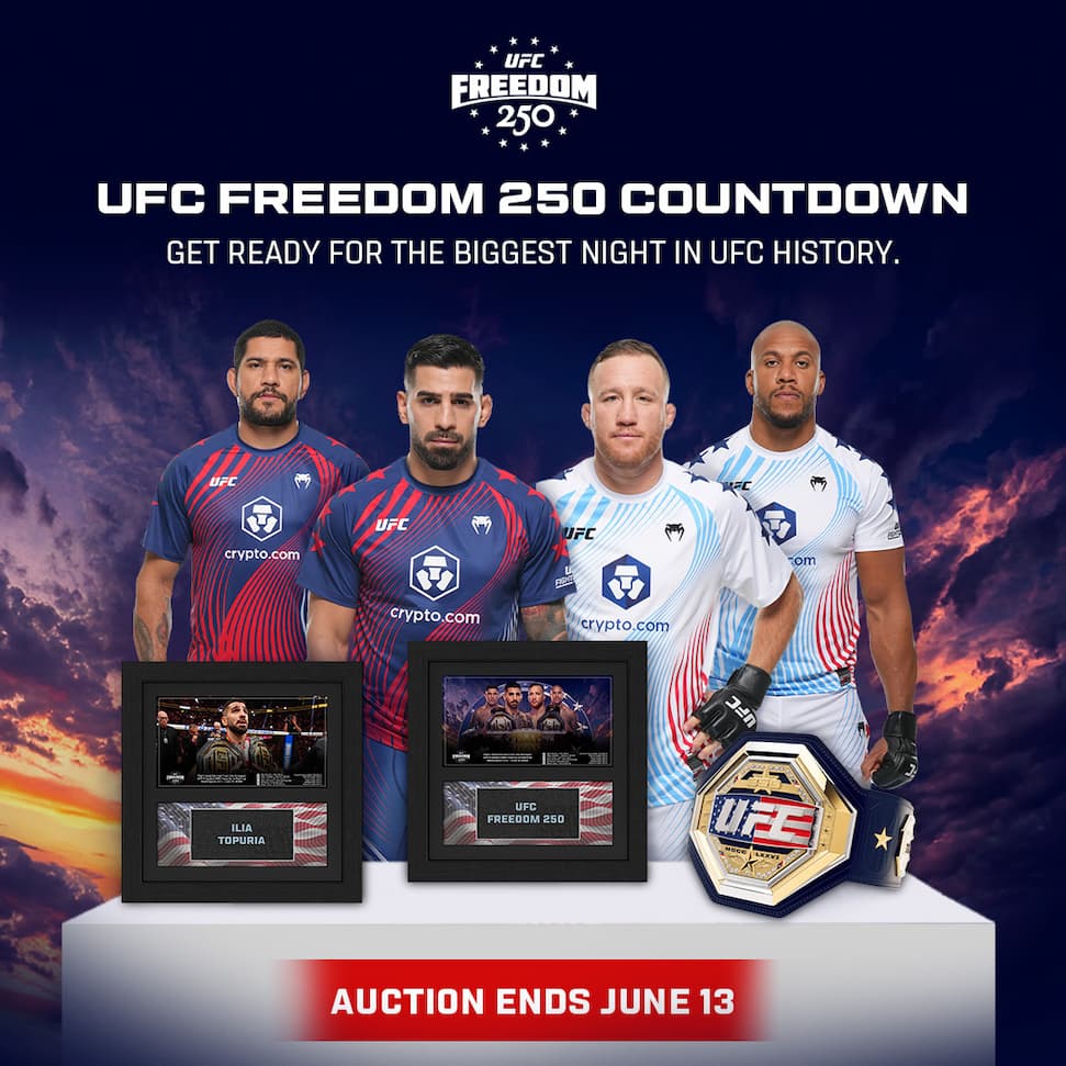 UFC Freedom 250 Countdown Auction