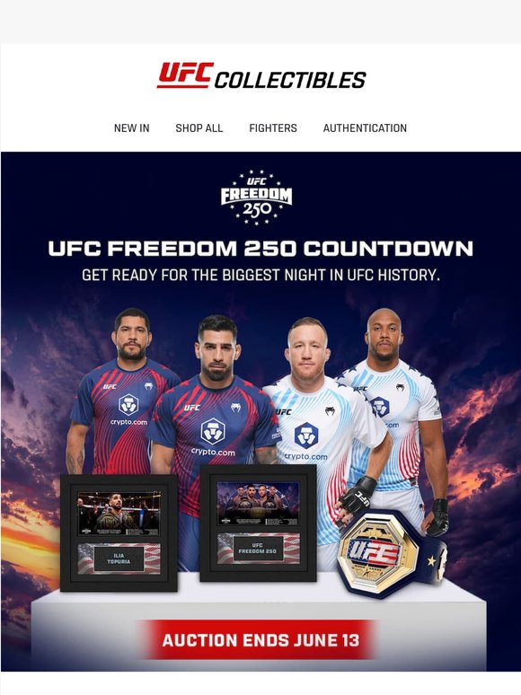 The Countdown to UFC Freedom 250