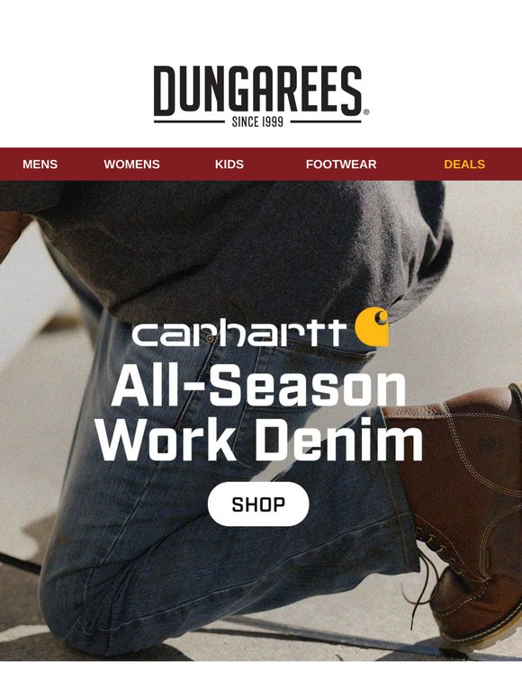 Your Fit. Your Comfort. Your Carhartt Jeans.