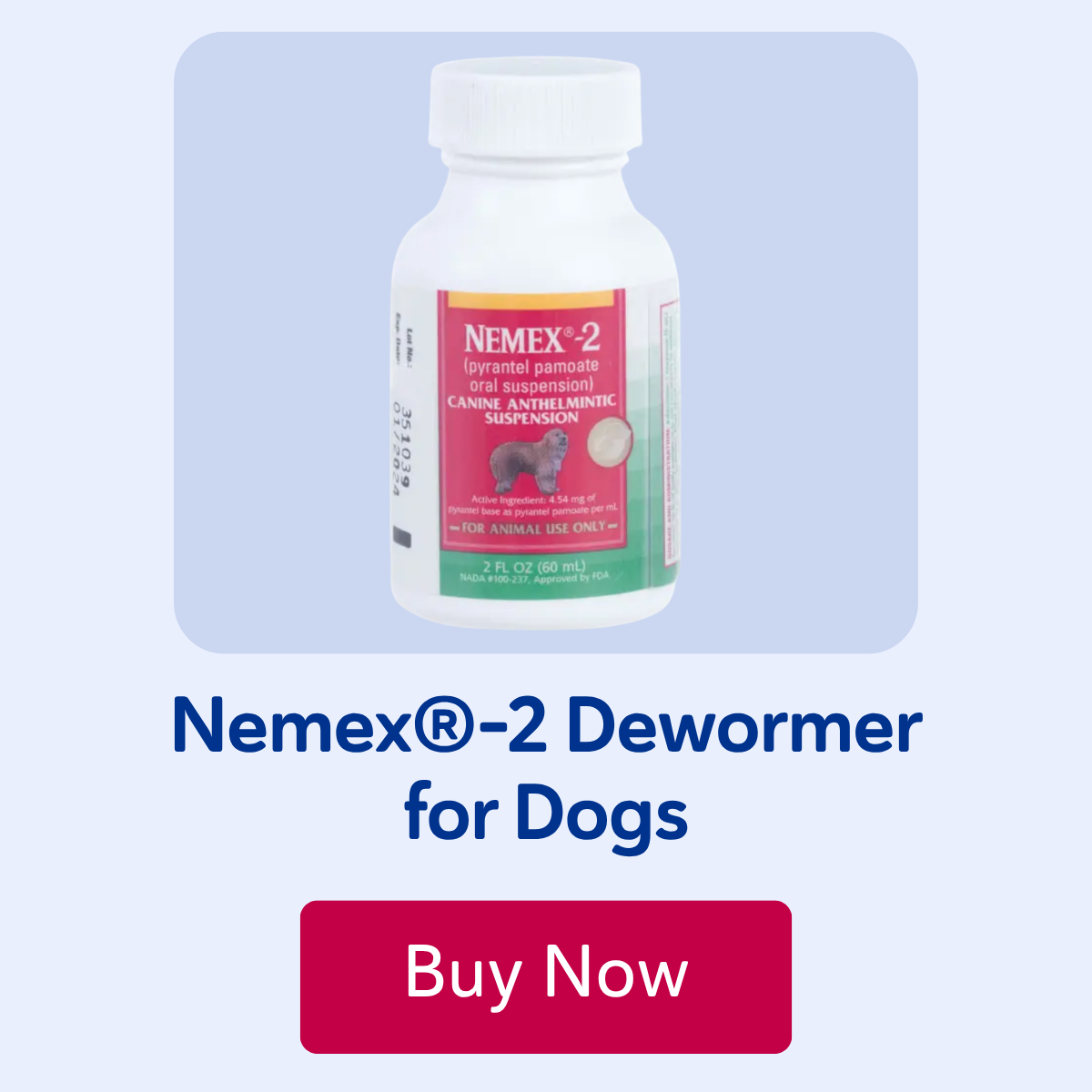 Nemex®-2 Dewormer for Dogs