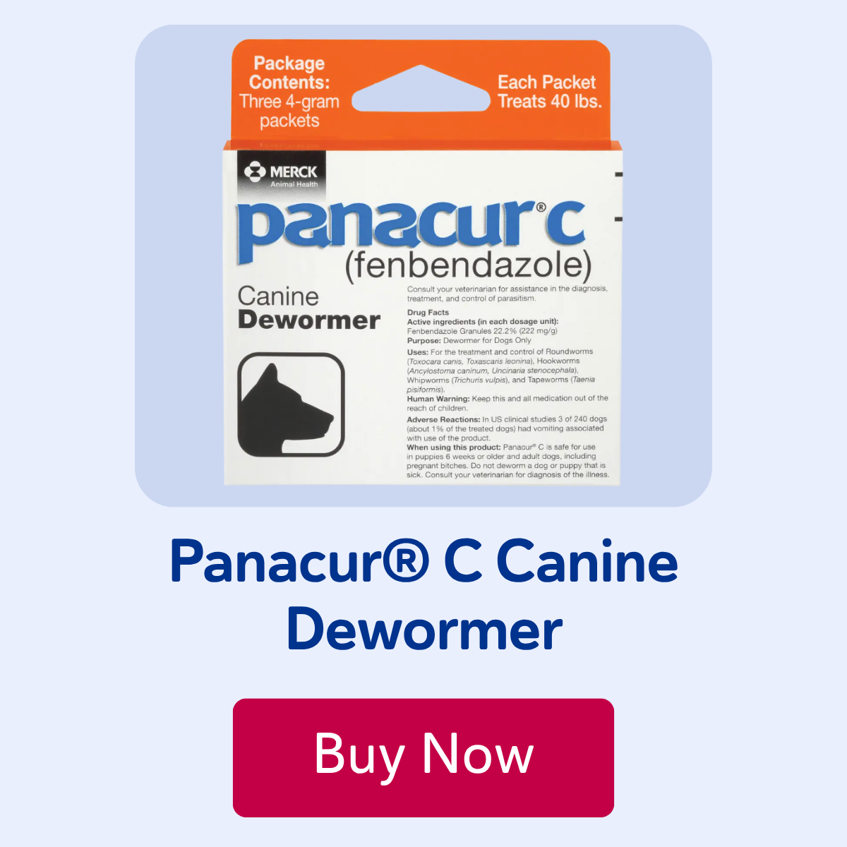 Panacur® C Canine Dewormer