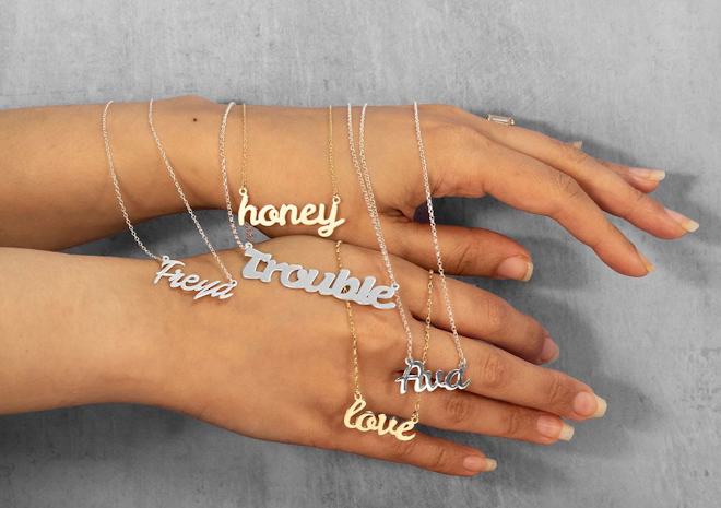 Name necklaces