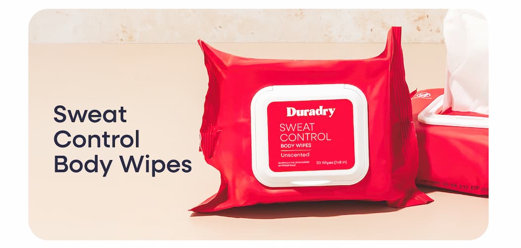 Sweat Control Body Wipes