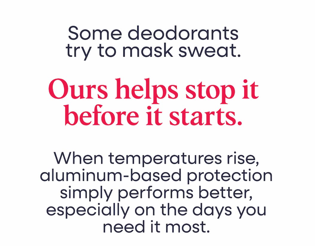 Stop Sweat Before it Starts