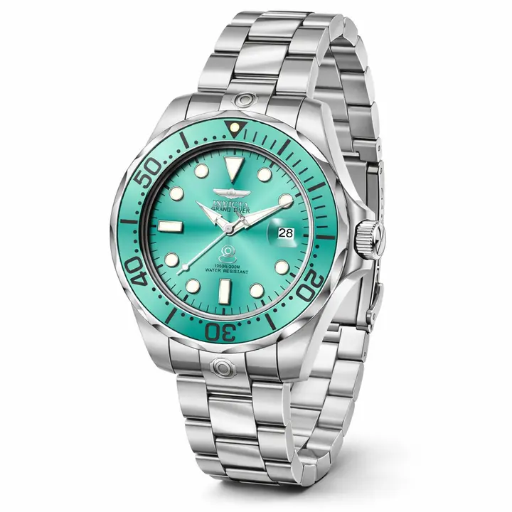 Image of Invicta Men's 47mm Pro Diver Automatic Robin's Egg Blue Bracelet Watch