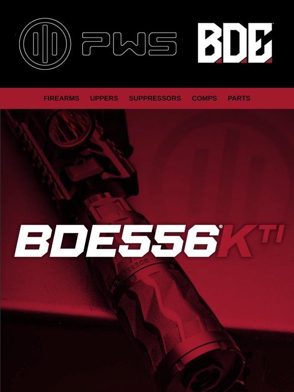 Short and Sweet: BDE556K-TI Suppressors