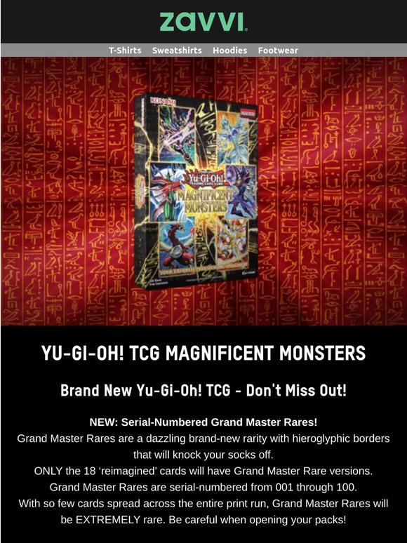 Selling Fast! Yu-Gi-Oh! TCG Magnificent Monsters