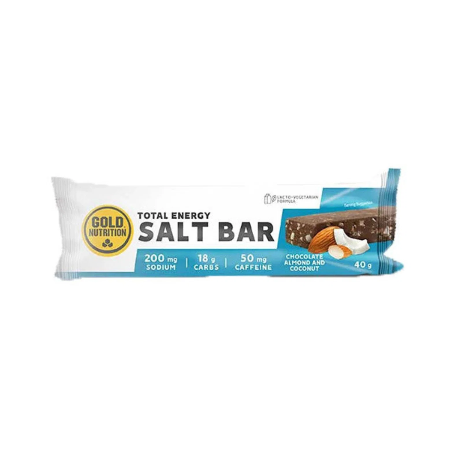 Image of GOLD NUTRITION<br><b>Total Energy Salt Bar<br>40 g