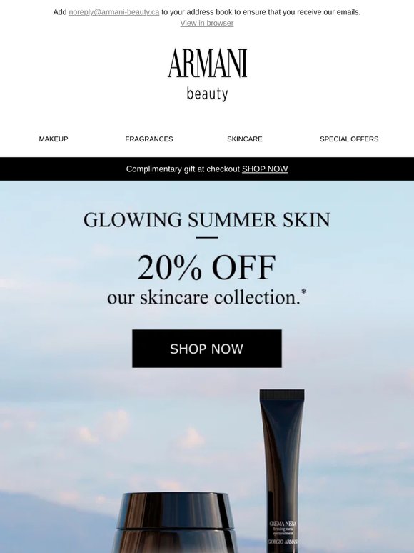 Last Privileged Weekend, 20% Off Skincare and Free Gift*