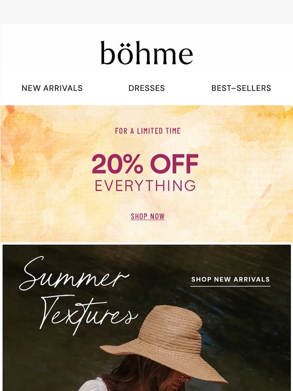 20% Off Awaits You 🌸 Don’t Miss Out!