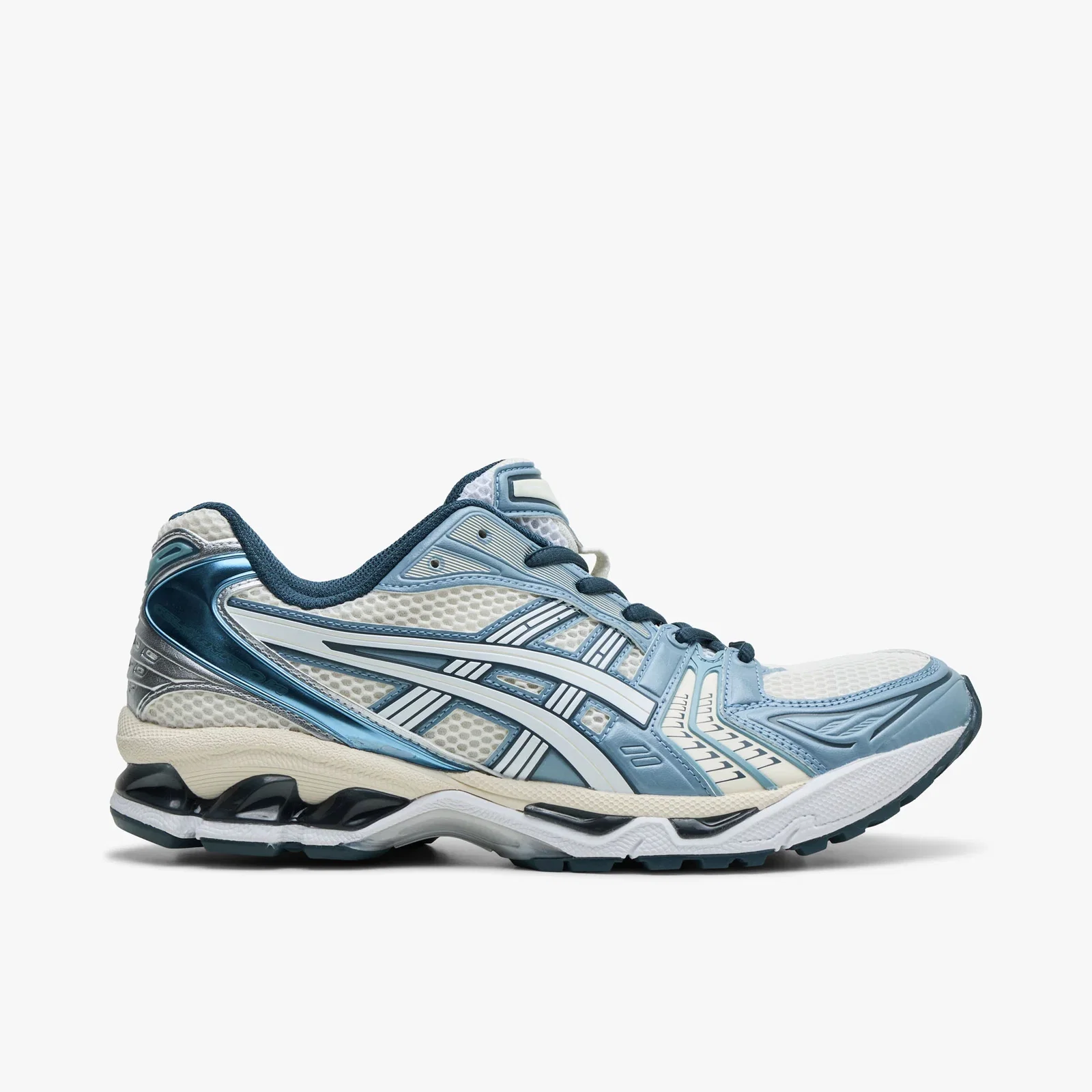 Image of ASICS GEL-Kayano 14 Cream / Raw Indigo