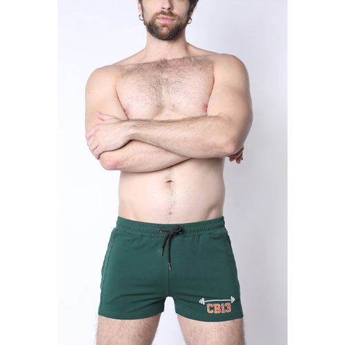 Cell Block 13 CB Lifting Club Athletic Short - Green