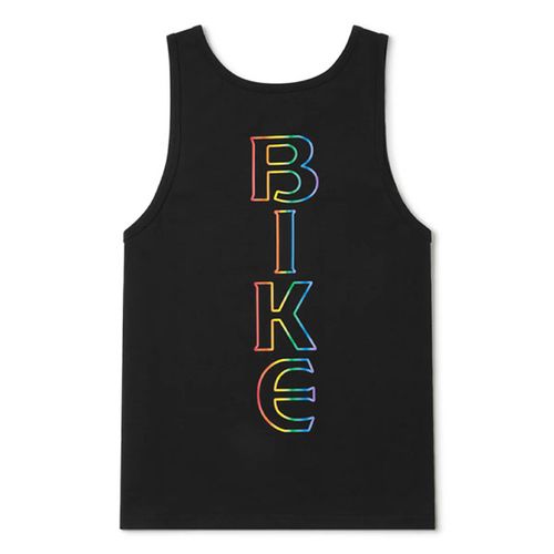 BIKE  Rainbow Pride Tank | Black