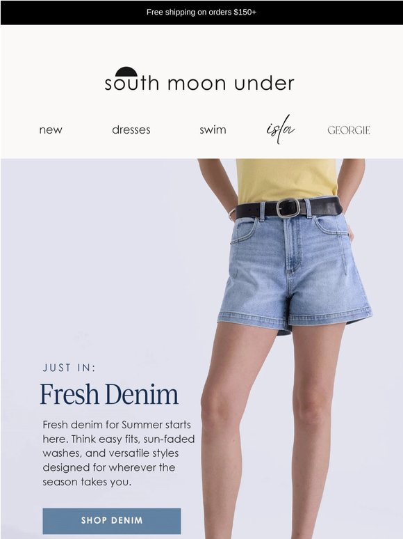 Summer Denim, Styled Easy