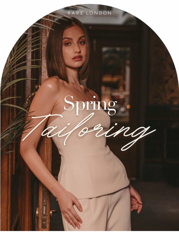 A touch of tailoring ✨