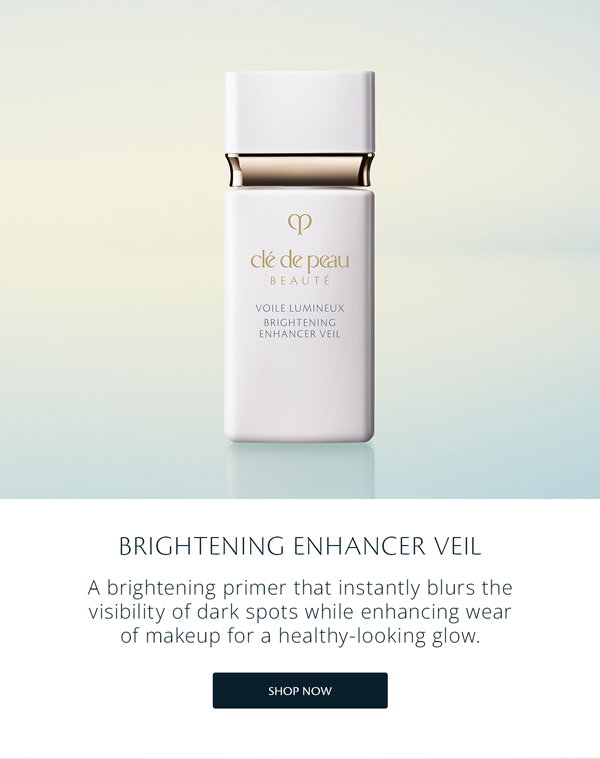 A brightening primer that instantly blurs the visibility of dark spots while enhancing wear of makeup for a healthy- looking glow