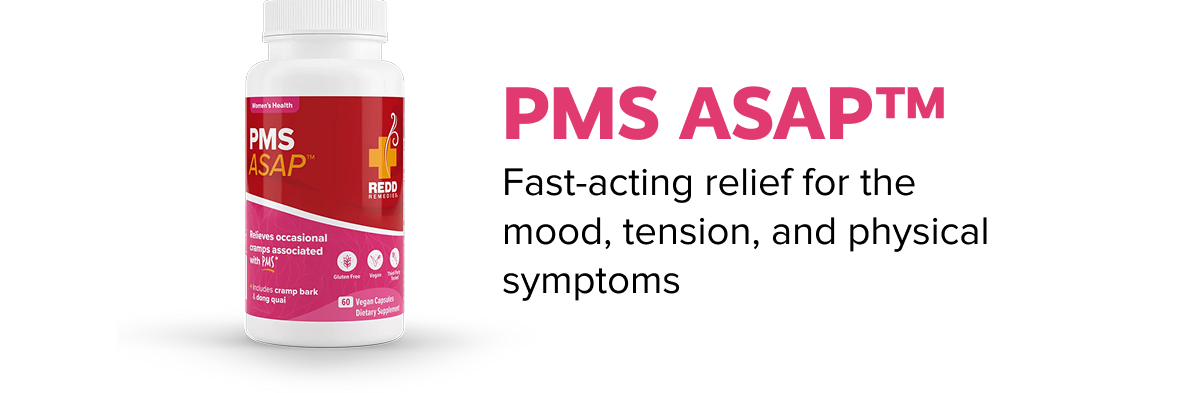 PMS ASAP™  | Fast-acting relief for the mood, tension, and physical symptoms
