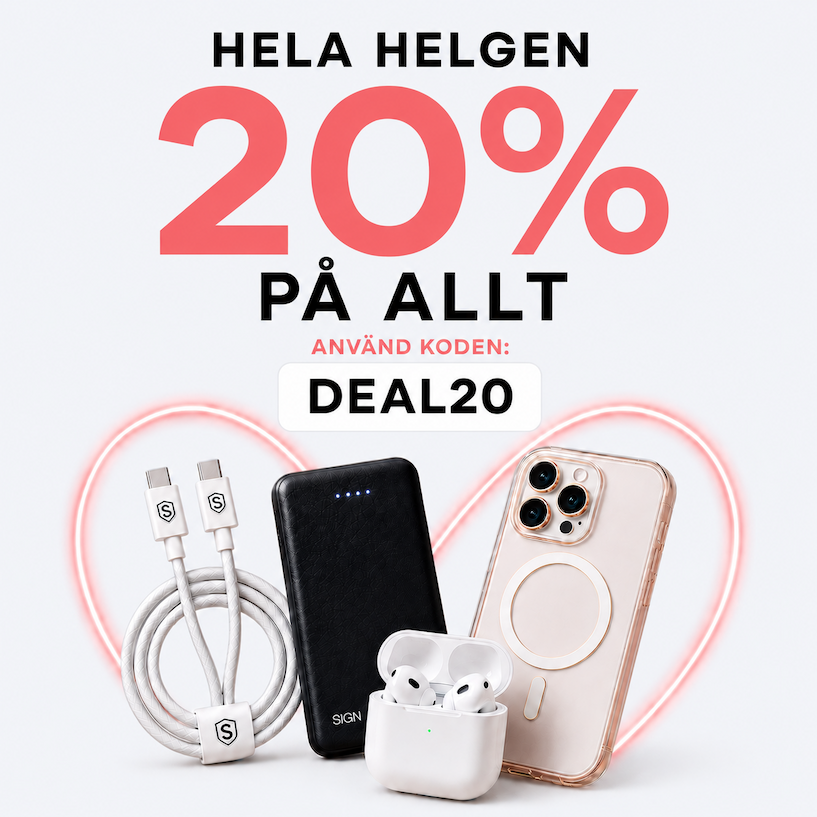 20% på allt