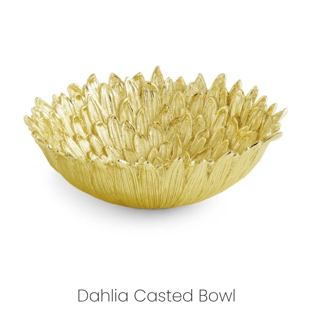 Dahlia Casted Bowl
