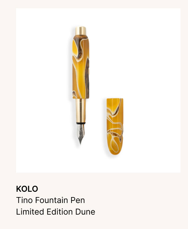 KOLO Tino Fountain Pen Limited Edition Dune
