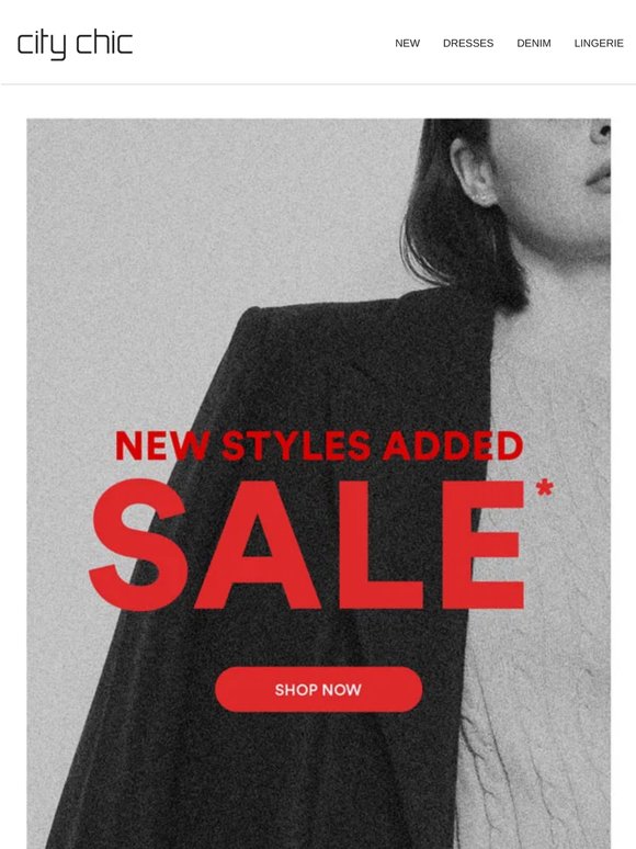 Selling Fast: New Styles Added to Sale* Online