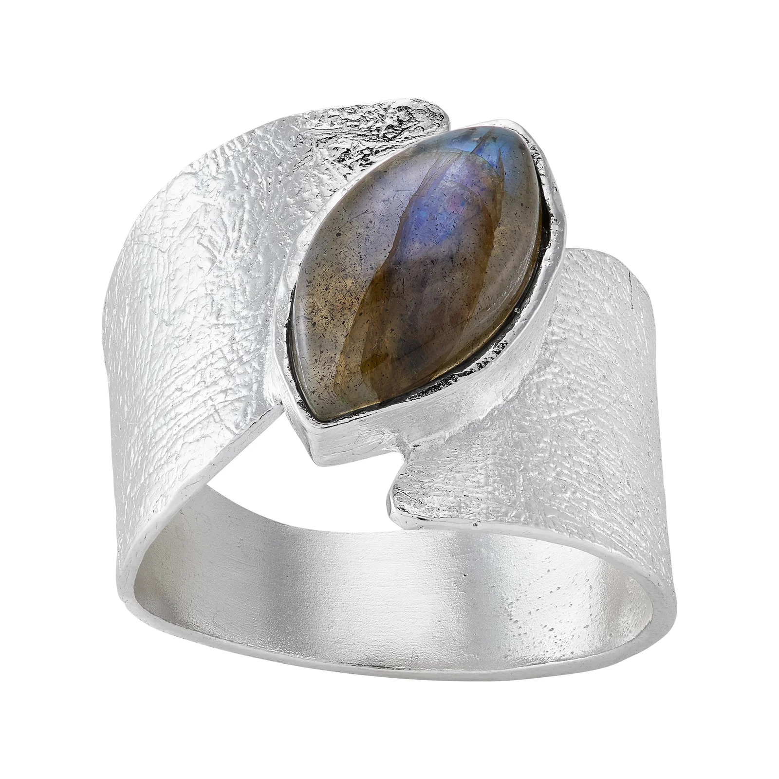 Greenery Ring, Labradorite