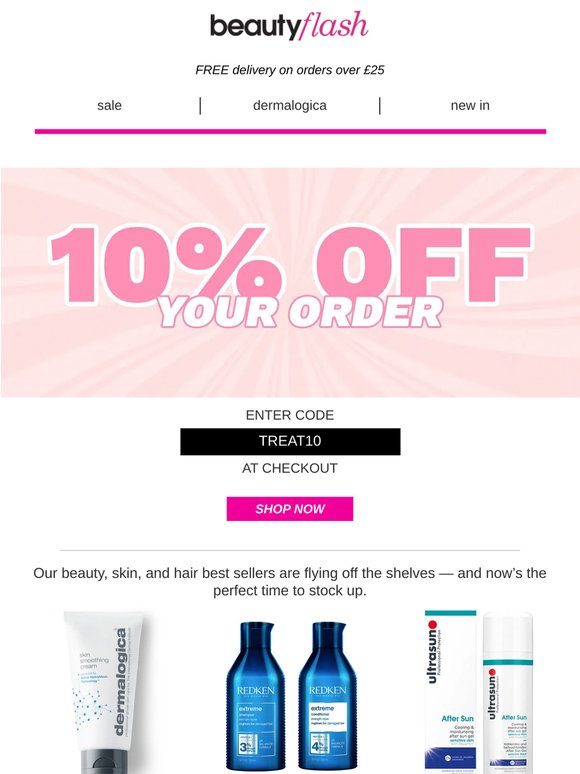 Payday Treat: 10% Off Your Order!