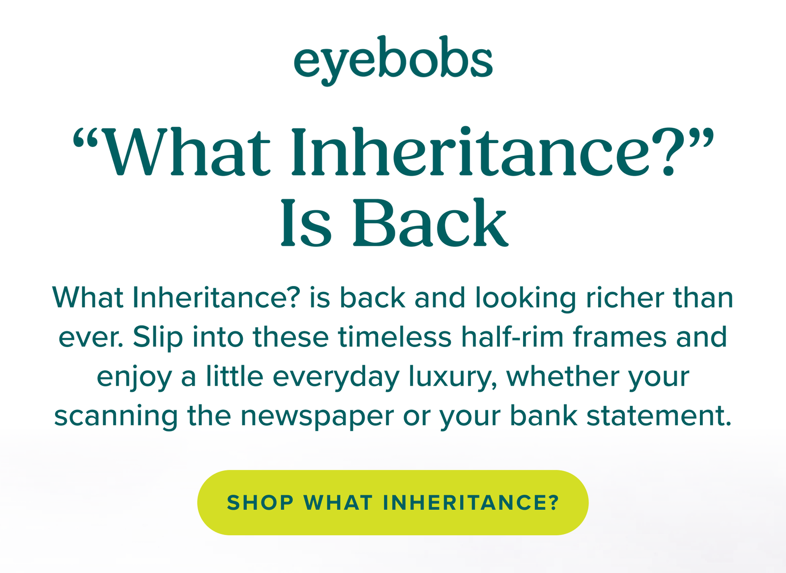 What Inheritance? Is Back
