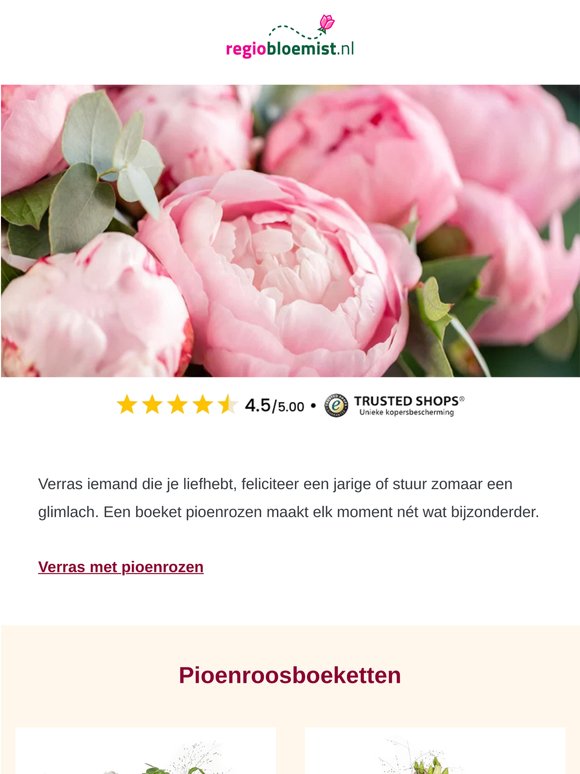 Verras met de mooiste pioenrozen 🌸