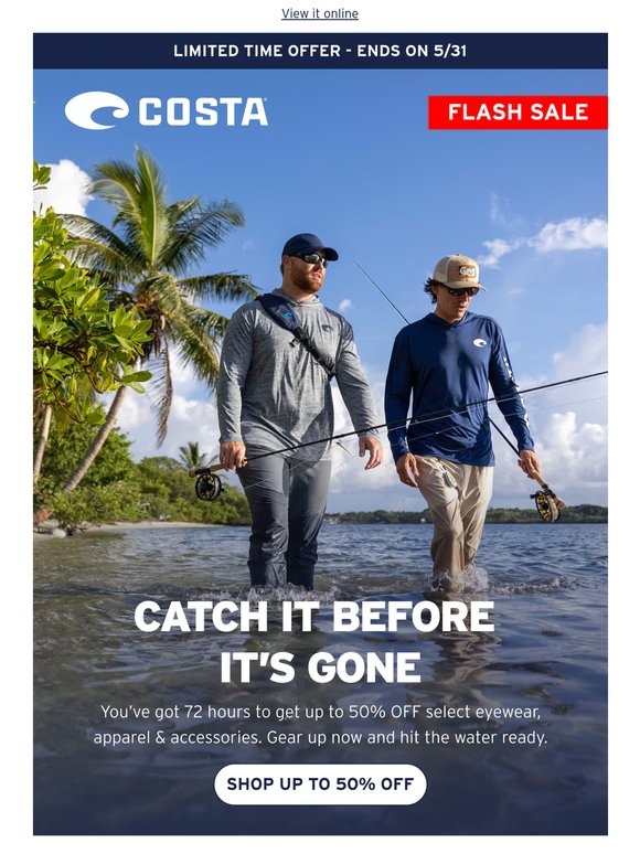 72HRS ONLY: Up to 50% OFF select styles