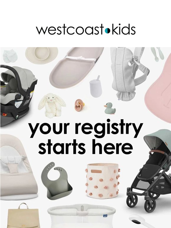 Kick Start your Baby Registry with Some of our Top Product Picks!