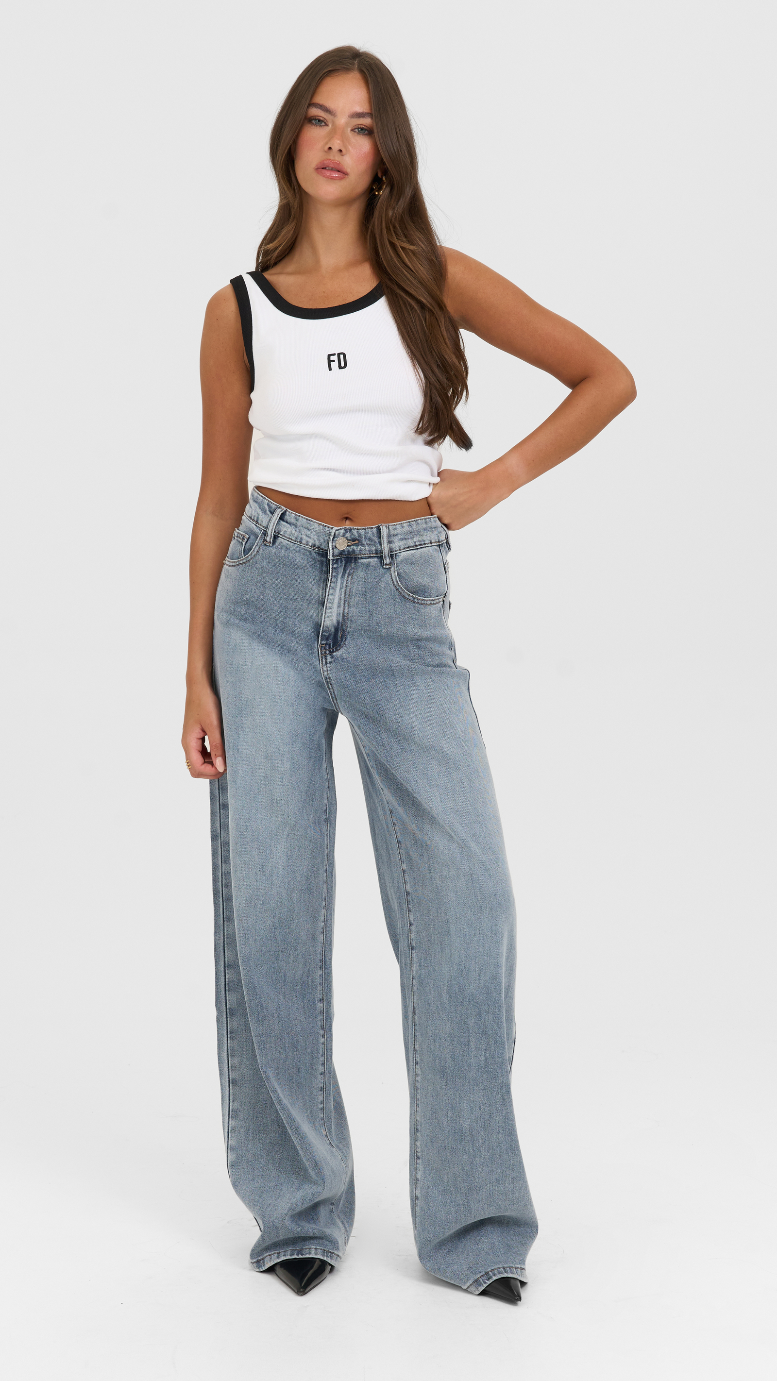 Wide leg stretch lightweight
