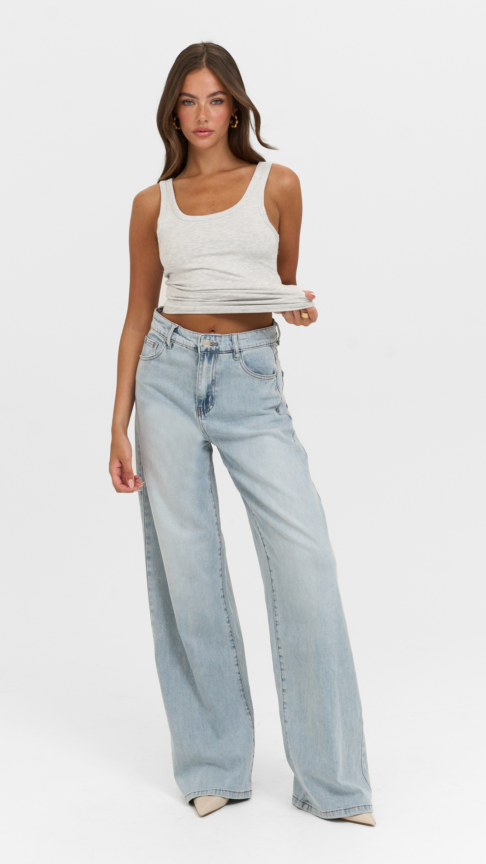 Wide leg stretch lightweight