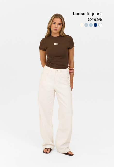 Loose fit jeans