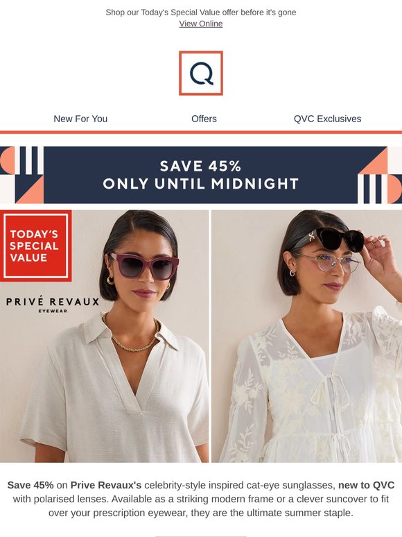 6 hours left: Get 45% off Prive Revaux sunglasses