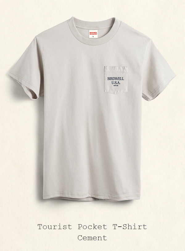 Tourist Pocket T-Shirt - Cement