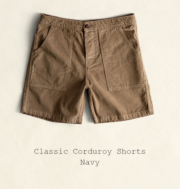 Classic Corduroy Shorts - Acorn