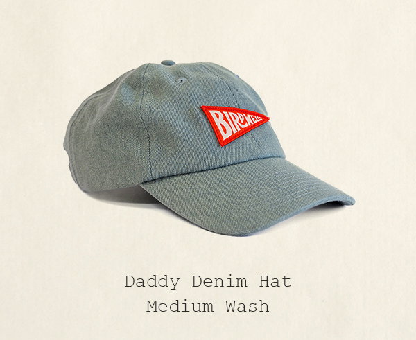 Daddy Denim Hat - Medium Wash