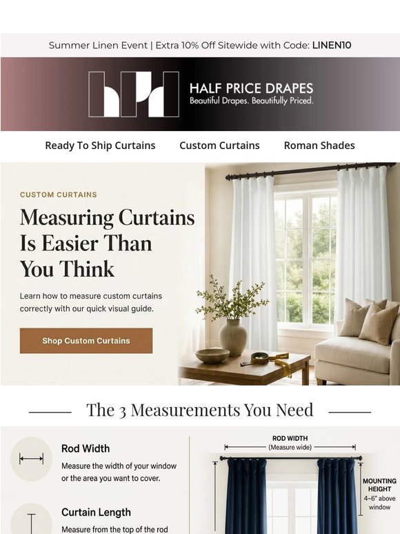 Need Help Measuring for Curtains? Start Here