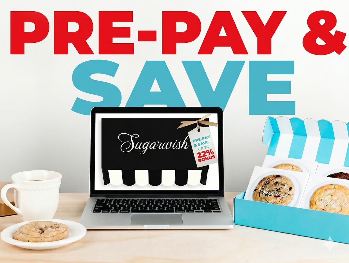 Pre-pay & save up to 22% bonus
