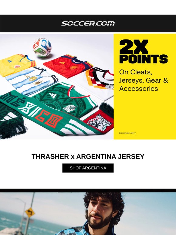 Have you seen the Argentina x Thrasher collab? 🇦🇷🛹⚽