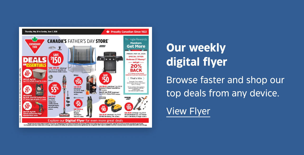 Our weekly digital flyer. Browse faster and shop our top deals from any device.