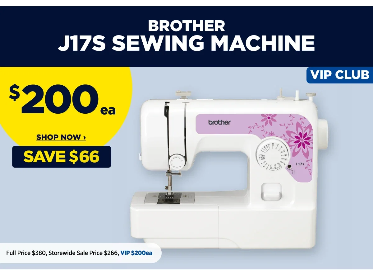 Brother J17S Sewing Machine