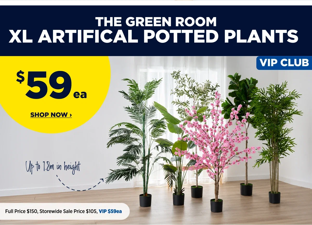 The Green Room XL Artificial Potted Plants